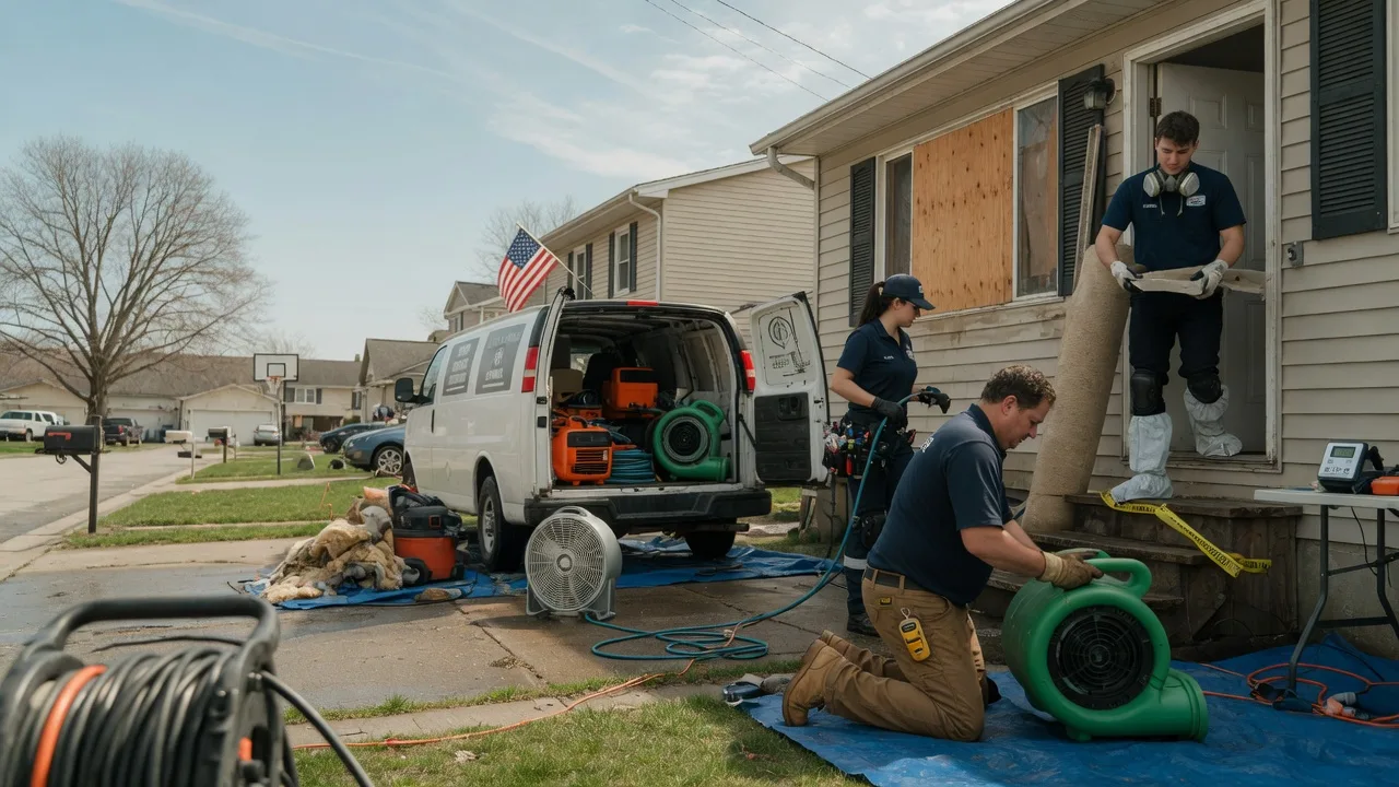 Water Damage Restoration in Luebbering, MO near me